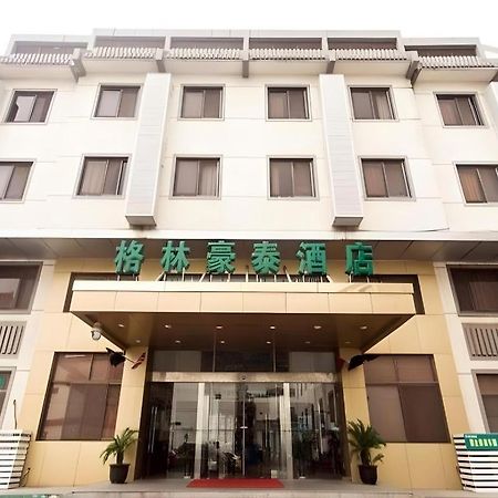 Greentree Inn Suzhou Guanqian Yangyuxiang Metro Station Business Hotel Exterior foto