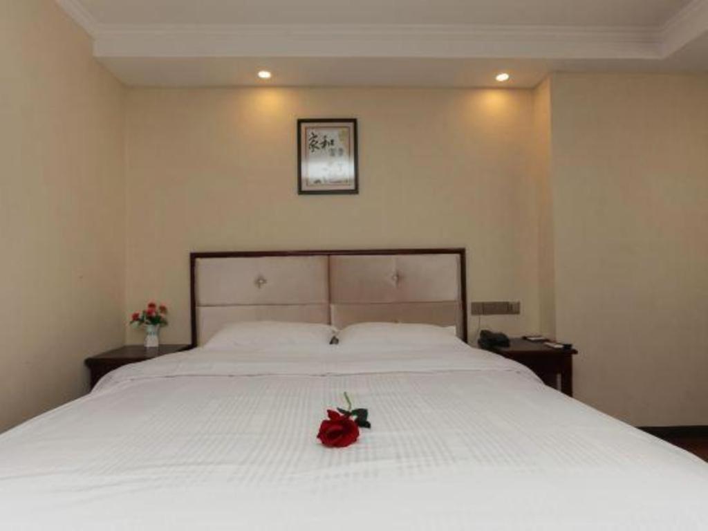 Greentree Inn Suzhou Guanqian Yangyuxiang Metro Station Business Hotel Exterior foto