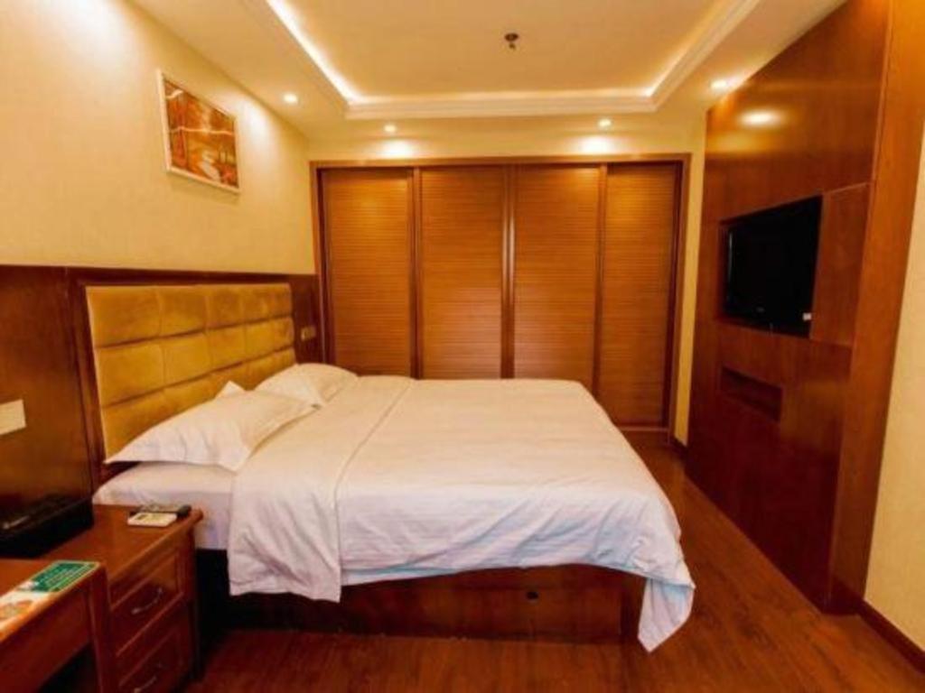 Greentree Inn Suzhou Guanqian Yangyuxiang Metro Station Business Hotel Exterior foto