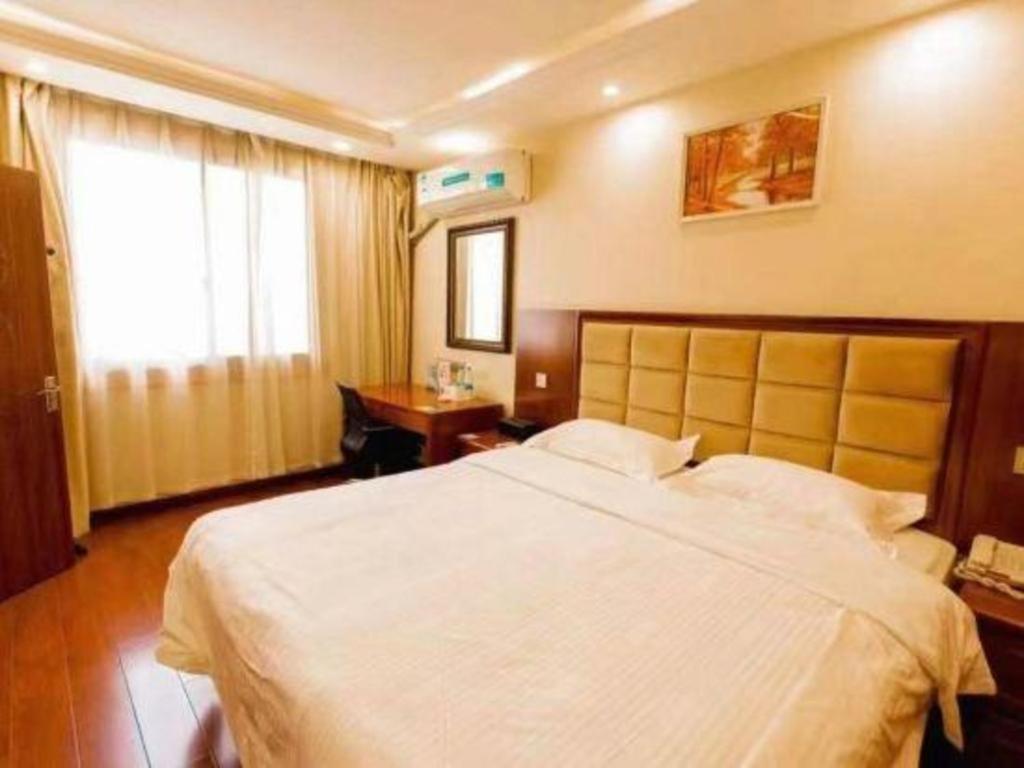 Greentree Inn Suzhou Guanqian Yangyuxiang Metro Station Business Hotel Exterior foto