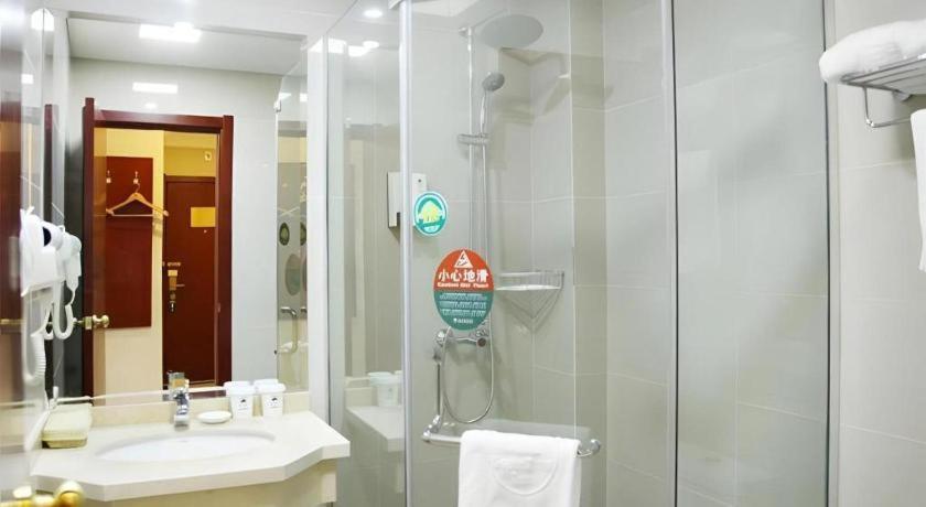 Greentree Inn Suzhou Guanqian Yangyuxiang Metro Station Business Hotel Exterior foto