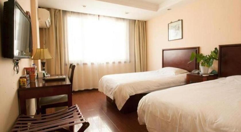 Greentree Inn Suzhou Guanqian Yangyuxiang Metro Station Business Hotel Exterior foto